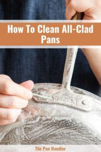 tips  clean  clad pans