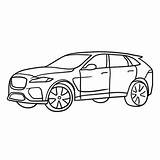 Suv Pace sketch template
