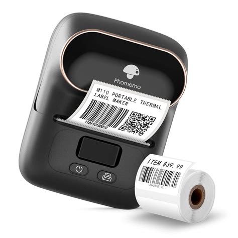 phomemo  bluetooth label maker machine  iphone android phones