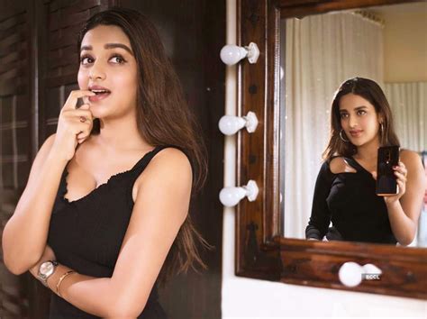 nidhhi agerwal s sultry photoshoot pictures are sweeping the internet