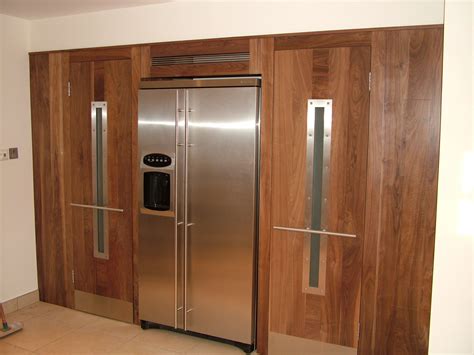 american fridge freezer unit surrounded custom built walk lentine marine