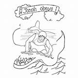 Jonah Coloring Pages Whale Printable Getcolorings sketch template