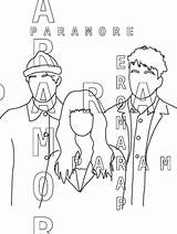 Paramore sketch template