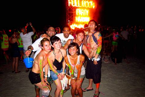 Full Moon Party In Thailand Gq Trippin