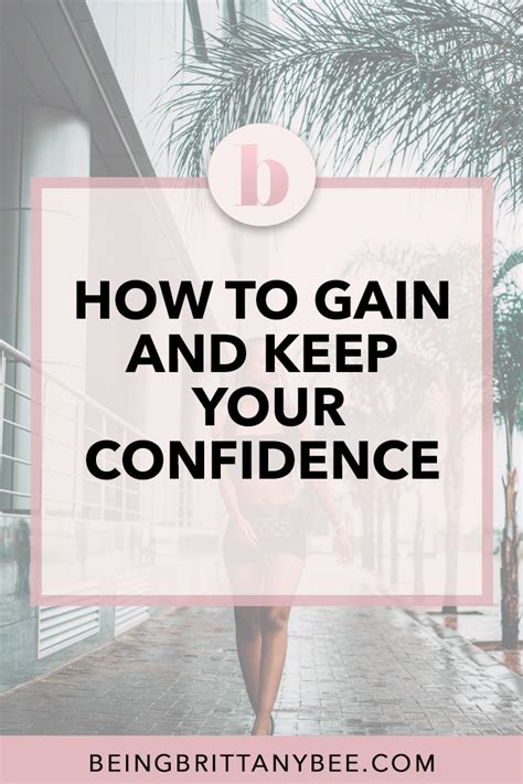how to gain your confidence back and keep it how to have confidence