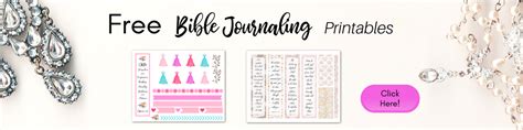 bible journaling printables