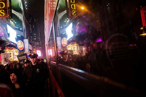 in unpredictable new york protests organized criticism of police the