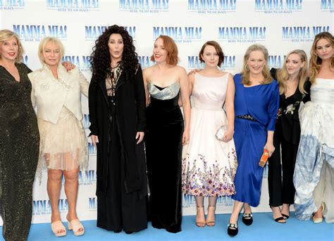 Cast Of Mamma Mia Here We Go Again Step Out For London