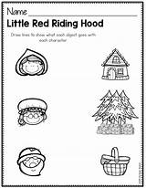 Riding Retell Elements Thesuperteacher Printables Setting sketch template