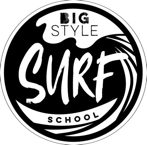 surf logo big style