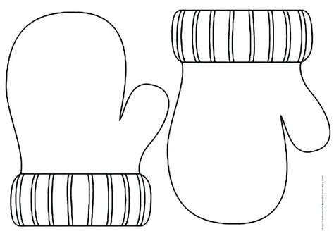 mitten coloring sheets mittens coloring page  mitten coloring