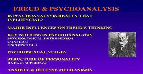 Freud And Psychoanalysis [ppt Powerpoint]
