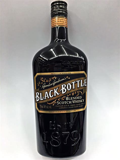 black bottle blended scotch whisky quality liquor store