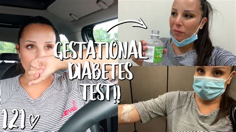 taking the gestational diabetes test 26 weeks pregnant