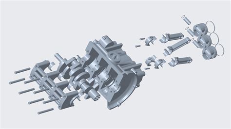 engine exploded view  tips  exploded views rcad