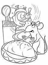 Ratatouille Coloring Pages Coloringpages1001 Animated sketch template