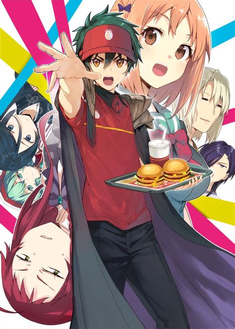 artist shirabi the devil is a part timer i love anime all anime