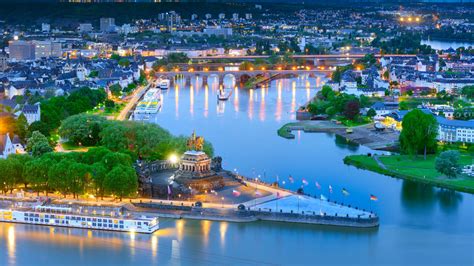 koblenz  unesco world heritage site   german corner