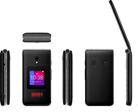 Atel R3di 4g Lte Basic Flip Phone Unlocked T Mobile Metro Qlink