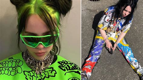 brave billie eilish performs  sprained ankle  running  stage  tears capital