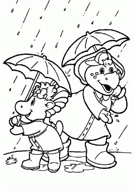 printable barney  friends coloring pages everfreecoloringcom
