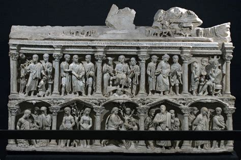 sarcophagus  junius bassus  century ad art history greek