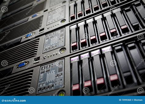 servers stack  hard drives   datacenter stock photo image  infrastructure cabinet
