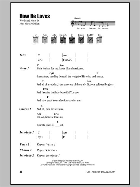 how he loves by david crowder band guitar chords lyrics guitar