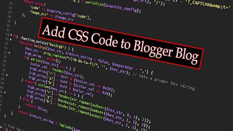 add custom css codes  blogger blog showeblogin