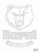 Coloring Nba Pages Memphis Grizzlies Logo Lakers Angeles Los Printable Color Sport Basketball Print Book Drawing Logos Team Getcolorings Sites sketch template