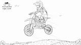 Ktm Husqvarna Dirtbikes Tc50 Motocross Jumping sketch template