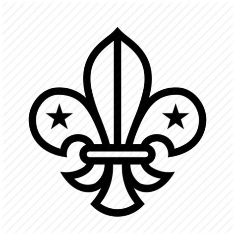 high quality boy scouts logo fleur transparent png images