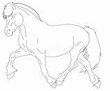 Horse Fjord Lineart Dressage Deviantart Login sketch template