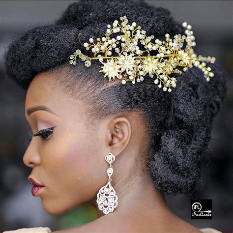Stunning Bridal Hair Styles For Natural Hair Fashion Nigeria