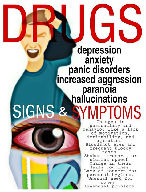 create  advocacy brochure  drugs   abuse   signs  symptoms brainlyph