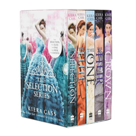 selection series  books collection set  kiera cass ages