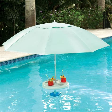 pool umbrella hammacher schlemmer