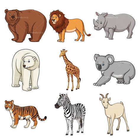 wildlife animals clipart image