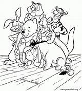 Pooh Winnie Colorare Tigger Ausmalbilder Turma Rabbit Roo Sheets Sua Ausdrucken Malvorlagen Disegno Coloringhome ディズニー 保存 Cores Sonhando Scritte Puliti sketch template