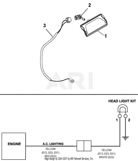 ariens    deluxe  parts diagram  electrical  wiring diagram