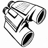 Drawing Binoculars Binocular Coloring Getdrawings Drawings Paintingvalley sketch template