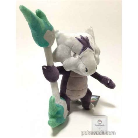 pokemon center  alolan marowak plush toy