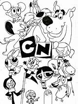 Coloring Cartoon Pages Network Printable Cartoons Color Kids sketch template