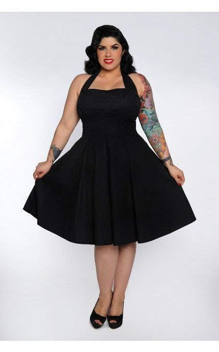 black plus size dresses clothing woman and rockabilly