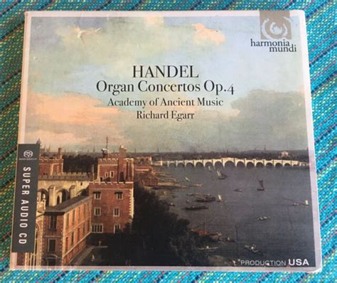 Handel Organ Concertos Op 4 Super Audio Hybrid Cd Cd Mar 2008