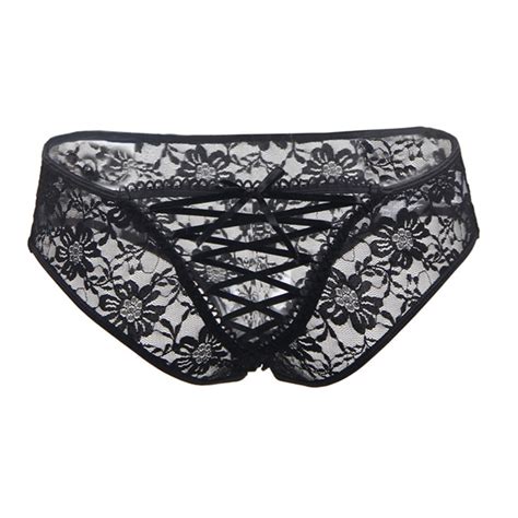 strappy womens see through panties m xl 2xl 3xl mid h waist sexy hollow