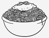 Spaghetti Nicepng sketch template