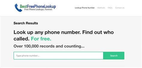 reverse phone number lookup directory websites