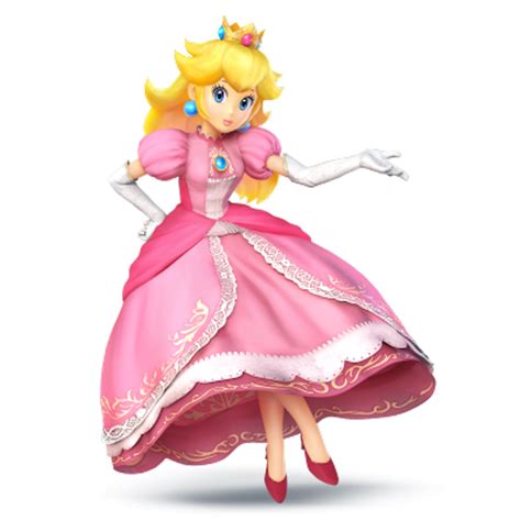 Super Smash Bros Wii U And 3ds Princess Peach Artwork