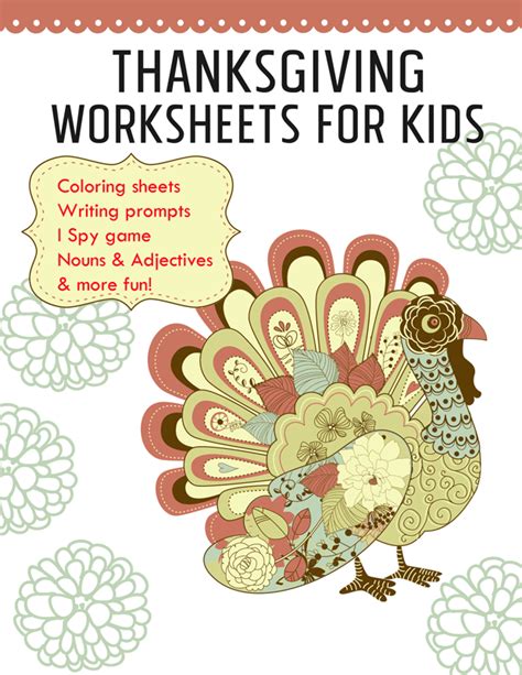 thanksgiving worksheets  printables jessicalynettecom